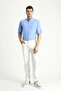 Long Sleeve Relax Fit Comfortable Cut Linen Look Cotton Shirt - 3