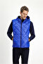 Hooded Quilted Sports Vest - 3