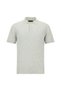 Slim Fit Striped Cotton Linen Italian Knitted Polo T-Shirt