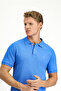 Polo Neck Slim Fit Embroidered 100% Cotton T-Shirt - 3