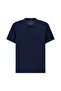 Regular Fit Cotton Embroidered Pocket Polo Neck T-Shirt - 2