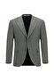 6 Drop Regular Fit Standard Cut Striped Wool Pack Classic Jacket - 2