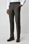 6 Drop Regular Fit Standard Cut Wool Flannel Classic Trousers - 4