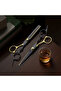 Set of 2 Hair Cutting Scissors, Featuring Professional Thinning Scissors for Barbers And Unique F... - 7