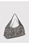 Zebra Patterned Shoulder Bag 1913508-20933 - 5