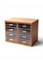 8-Drawer Wooden Transparent Jewelry and Makeup Organizer Multi-Purpose Desktop Organizer - 5