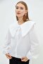 Dantelli Peter Pan collar Shirt with Elastic Sleeves - 6