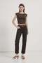Side Gathered Sleeveless Bodysuit - 3