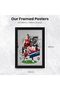 Alayra FramedArsenal Football Club 2024-25 Star Merchandise Signed Poster Print- Limited Edition Autograph Football Fan Gift – Collectible Memorabilia, Premier League Season (Framed A3 (30x40cm)) - 2