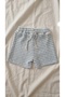 Punch Embroidered T-Shirt Checkered Shorts Girls' Two-Piece Set - 5