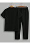 Unisex Women's Men's My Future Oversize Tshirt and Baggy Sweatpants - Summer Two-Piece Tracksuit Set - 2