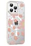 Gldisptm iPhone 14 Pro Max Floral Magsafe Cover (35832) - Pink