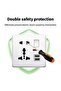 Universal Wall Socket with 2 USB Ports Dual Charging Ports Multi Standard Electrical Power Outlet - 2