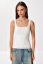 2-Pack Strappy Sandy Knitted Blouse Lcr0122 Black White - 3