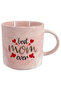 Best Mom Mug 9cm – Ceramic Coffee Cup with 'Best Mom' Text for Mother’s Day Gifting