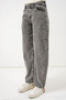 Women's High Waist Jeans 30081 - Anthracite - 4