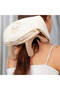 cervical massager, heating function, rechargeable, beige - 3