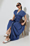 Women's Denim-Jeans Tencel Gilet Dress - 6