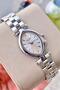 Women's Watch Original Silver Steel 3 Atm Waterproof 2 Year Warranty Invoiced Bracelet Gift - 2