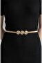 Women's Gold Imported Springy Flexible Belt Suitable for All Sizes Waist Belt Springy Belt Dress Belt Coat Belt - 5