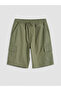 Shining Choices by Shining Store Boys' Cargo Shorts with Waist Drawstring - 2