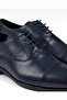 Italian Style Internal and External Natural Leather Men's Shoes Navy Blue T13897 - 2