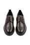 Italian Style Internal and External Natural Leather Antique Men's Shoes Brown T15222-03 - 2