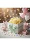 Zigzag Crinkled Paper 250 Gr Luxury Gift Filler Gift Packaging Material Crinkled Paper Yellow Color - 4
