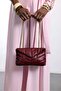 Burgundy Firenze Leather Bag 7993 - 6