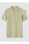 Original Polo Collar Textured Boys' T-Shirt - 2