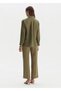 Khaki Regular Fit Linen Shirt - 5