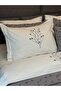 Blume Double Bedspread with Duvet Cover-Grey Tkebt Grey - 5