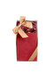 Scarf + Prayer Beads + Zikirmatik + Large Pocket Size Quran Gift Set (Cold Print, Red)