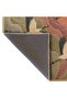 Sdt Sunset Crane Birds Wave Pattern Orange Green Toned Woven Base Decorative Carpet Sdt1001 - 5
