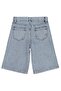 Stone-Studded 10-13 Years Old Capri - Blue - 2