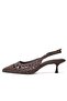 Sakura Women's Knitted Stiletto Shoes 265-5