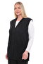 Women's Buttoned Pocketed V-Neck Casual Summer Combed Cotton Mother Vest - 2