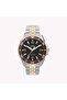 Men's Steel Silver-Tone Two-Tone Black Dial | TW2Y64700
