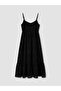 Rope Strap Brode Dress with Waist Belt - 2
