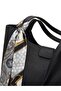 Women's Scarf Shoulder Bag |   Textured Zippered Daily Bag - 2