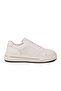 White Genuine Leather Men's Casual Shoes - 2