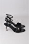 Seç S68 Heelled Women's Shoes (Heel Height: 9cm) Black - 7