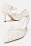 Women's Mesh Thin Heeled Shoes Skin - 3