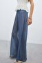 Wide hole-knit trousers - 4