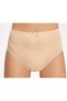 296 Women's 12-Pack Skin Color 100% Cotton Transfer Rib (Jacquard) Oversized Panties (Xl-4Xl) - 2