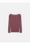 32122 Women's Boat Neck Modal Cashmere Ultra Light Blouse - 5