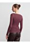 32122 Women's Boat Neck Modal Cashmere Ultra Light Blouse - 2