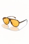 Double Advantage Set Women's Sunglasses Black Nude & Leopard Orange Uv400 - 4