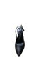 Women's Platform Heel Open Back Evening Dress Casual Shoes - 2