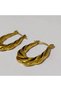 Stainless Steel Antiallergic Gold Color Earrings, Suitable for Daily Use and Combinations - 2